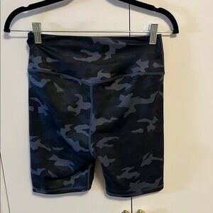 Amazon Women's Camouflage Bike Shorts - Black and Gray